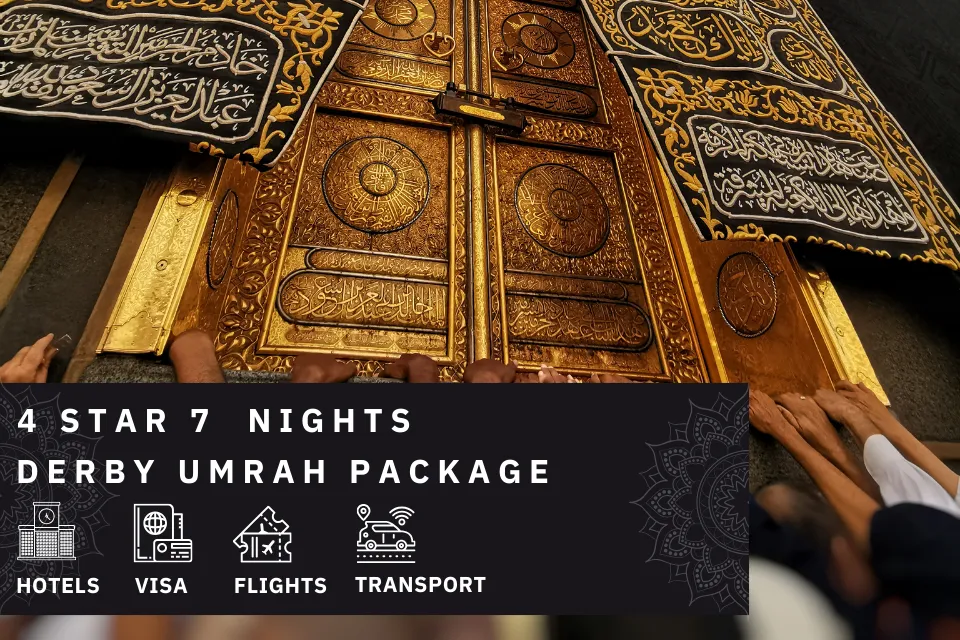 7 Nights 4 Star Derby Umrah Package