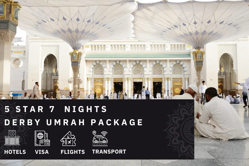 7 Nights 5 Star Derby Umrah Package